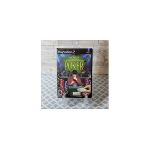 World Championship Poker PS2 Video Game Cards Playstation Crave 2004 Complete